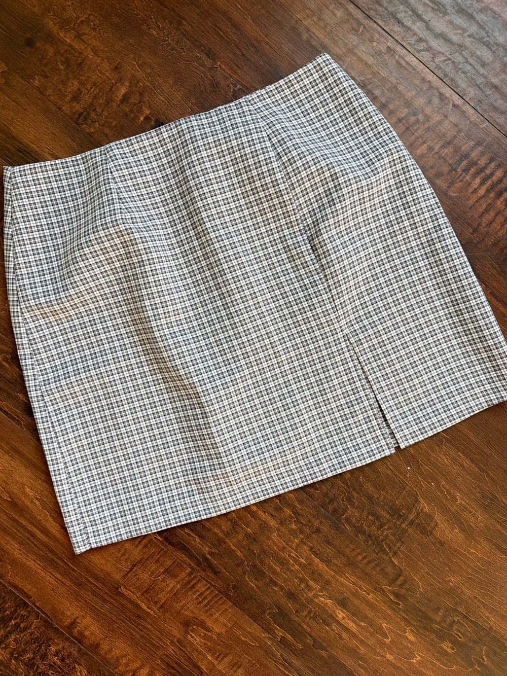 90s Plaid Mini Skirt